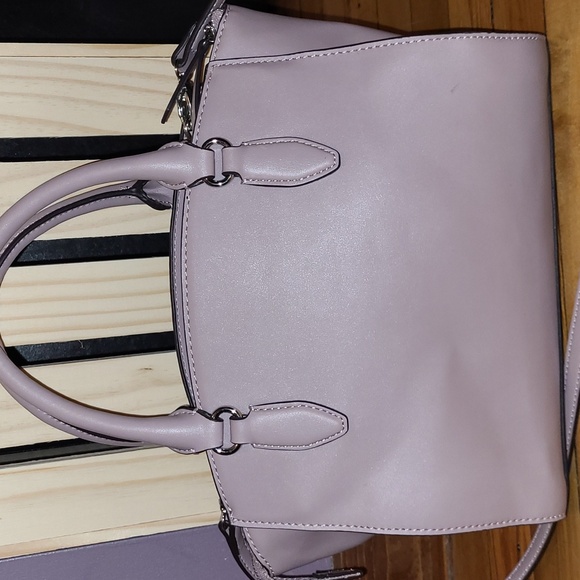 Nine West Muted Mauve/Pink Colored, 3 Compartment, Pre-loved Purse - Picture 3 of 12